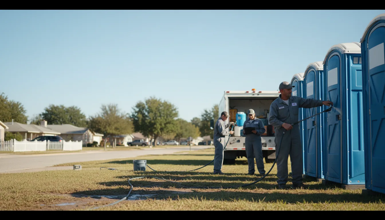 Long-Term Portable Toilet Rental in Fairview, NC near me